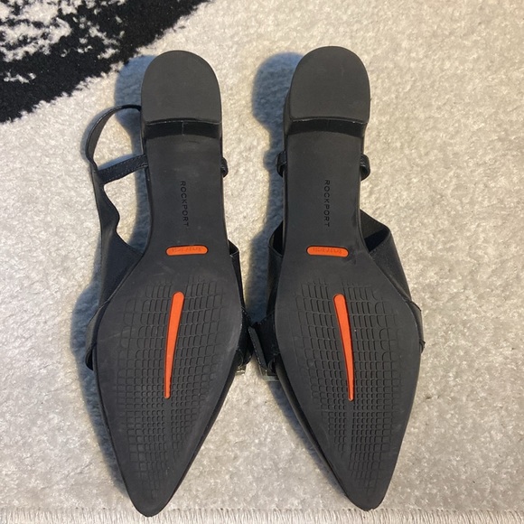 Rockport Women’s Total Motion Gracie Buckle Heel in Black - Picture 4 of 4